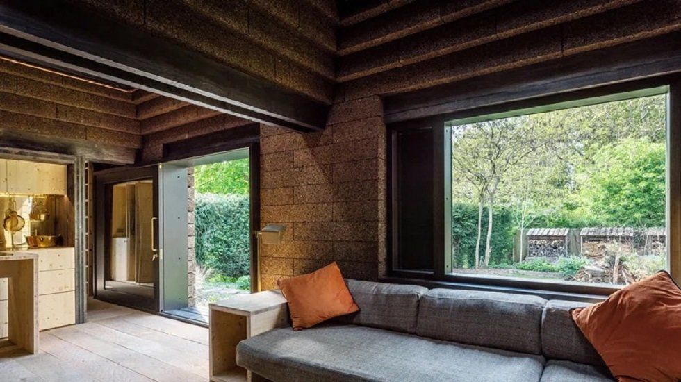 Materiales reciclables casas