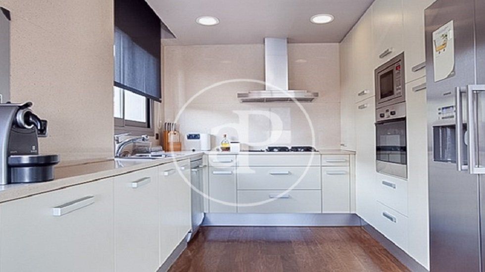 Cocinas amplias para disfrutar en familia