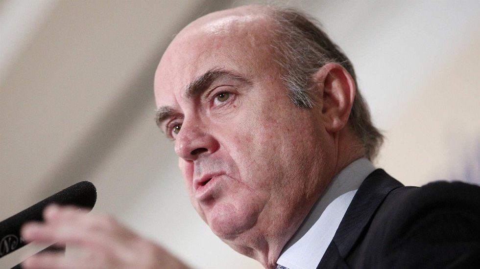 El plan del Gobierno español «es el correcto», según Guindos (BCE)
