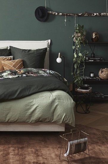 decoración interiores 2020 colores tierra en las paredes