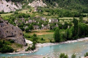 jánovas pueblo abandonado