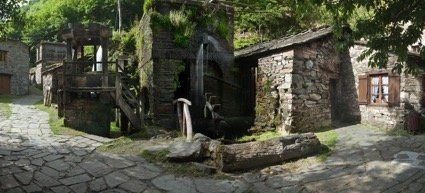 os teixois pueblo abandonado