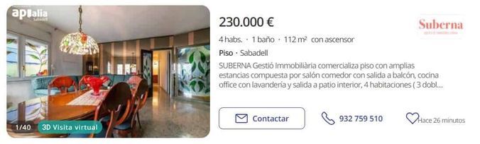 Visita virtual a un piso