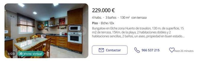 Visita virtual 3D en pisos