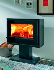 calefacción mediante Estufas