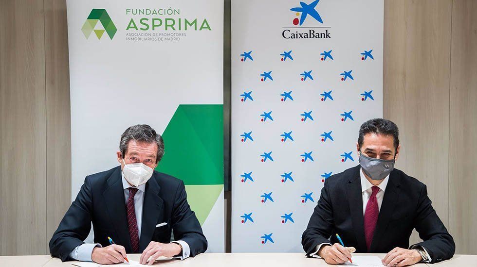 CaixaBank y la Fundación Asprima renuevan su acuerdo para apoyar al sector inmobiliario