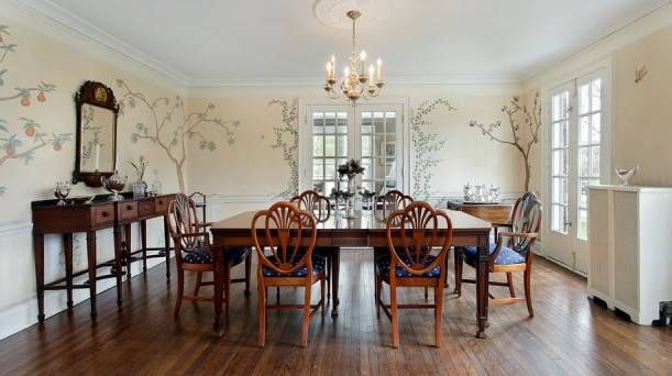 Comedor de la película solo en casa Comedor real de solo en casa