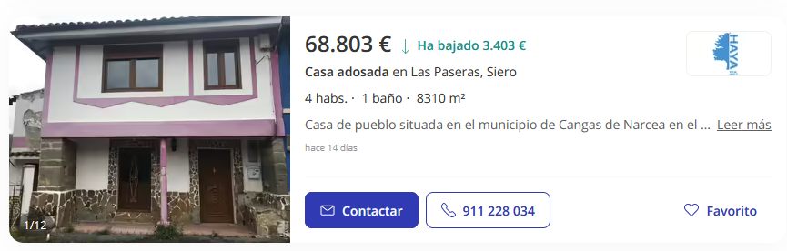 Finca rústica en Asturias