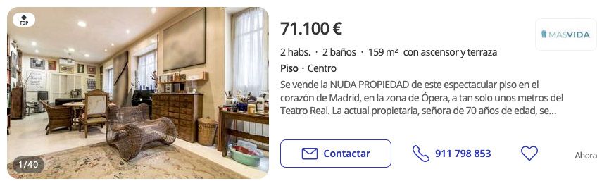 piso barato en el centro de Madrid