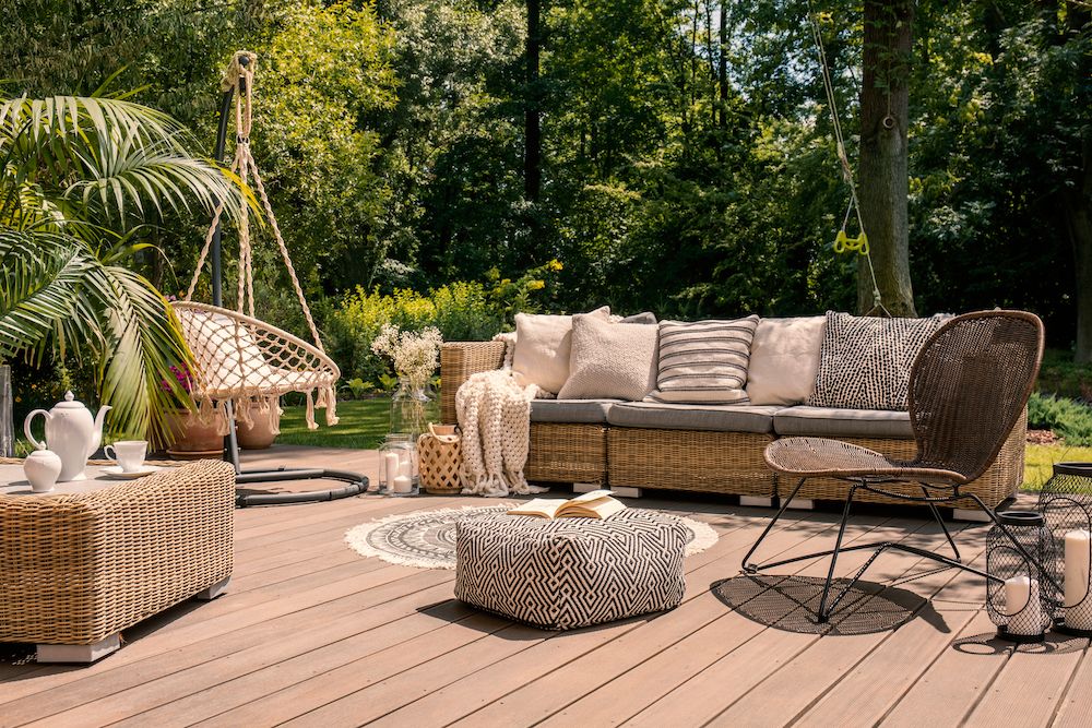 materiales naturales materiales naturales para decorar terrazas y patios