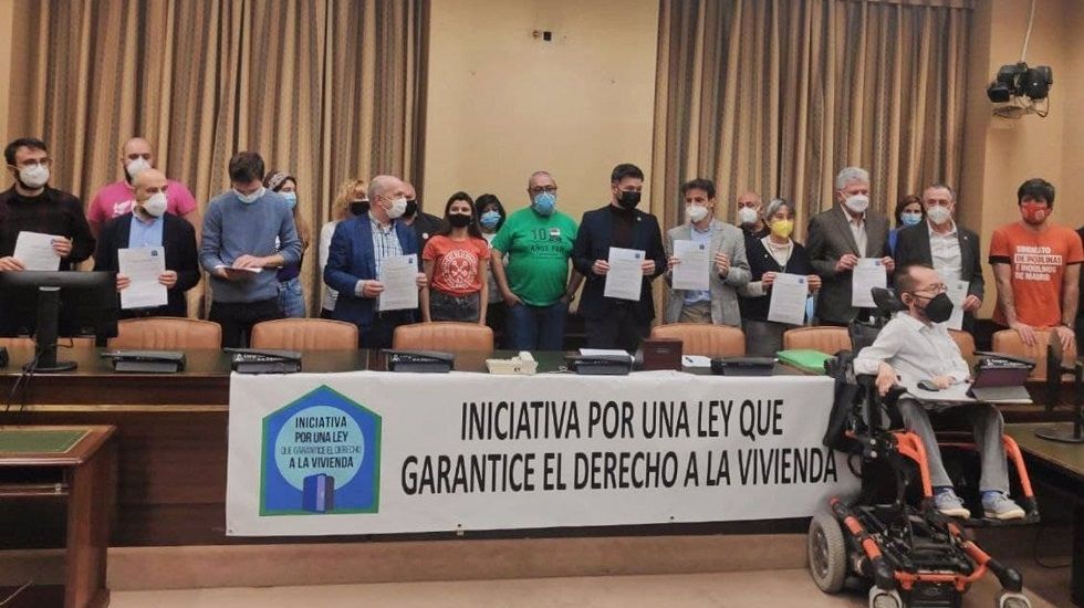 Partidos políticos se suman al manifiesto para que la Ley de Vivienda regule el precio del alquiler