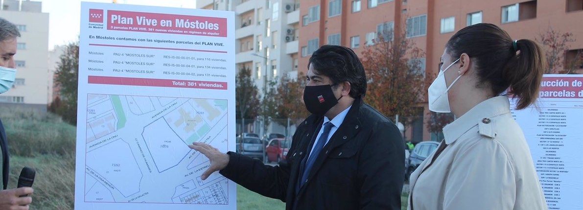 Madrid acusa a Gabilondo de copiar la política de vivienda del Gobierno regional