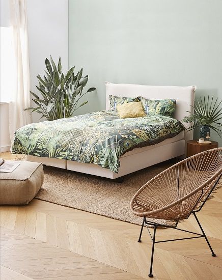 tendencia de colores verdes en decoración