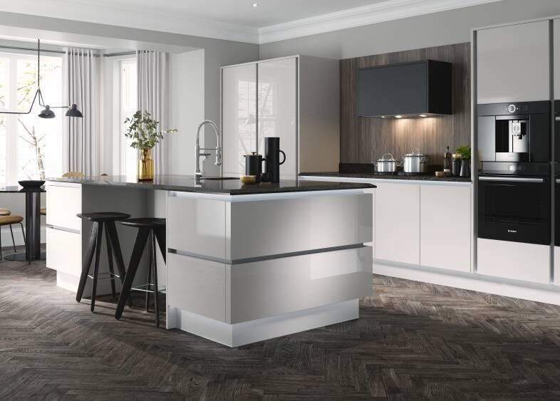 Cocina moderna blanca