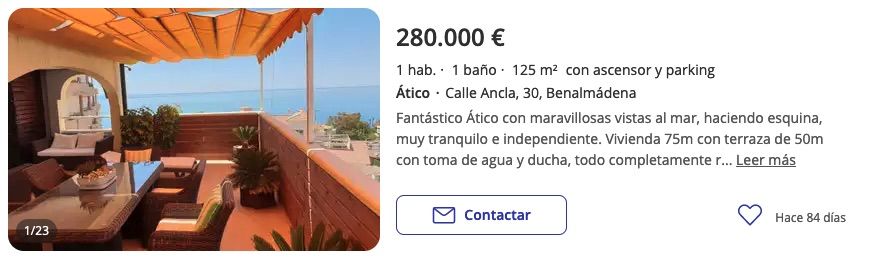 acogedor apartamento en Benalmádena