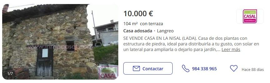 casa barata en Langreo