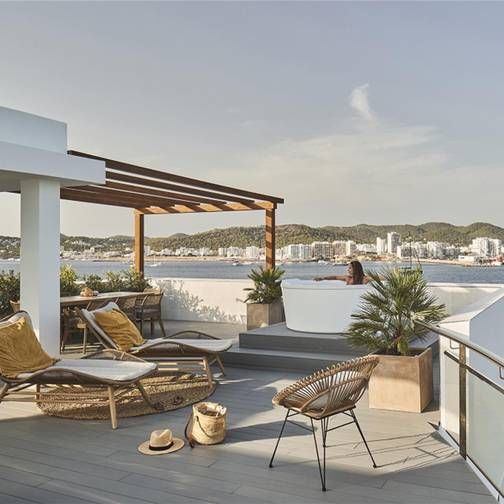 Viviendas con terraza en Ibiza