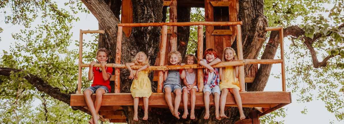 Cómo construir una casa árbol en el jardín