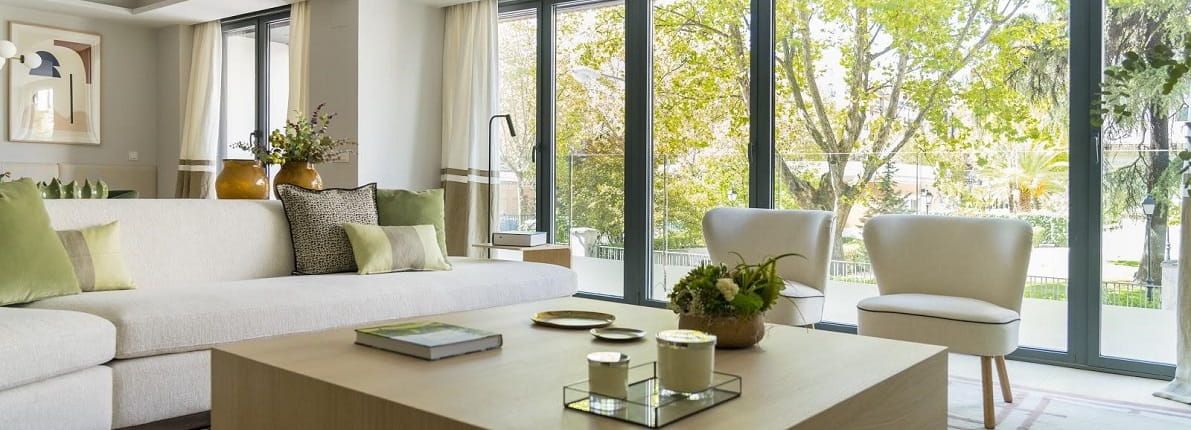 ¿Cómo son los interiores de las casas modernas de lujo en Madrid?