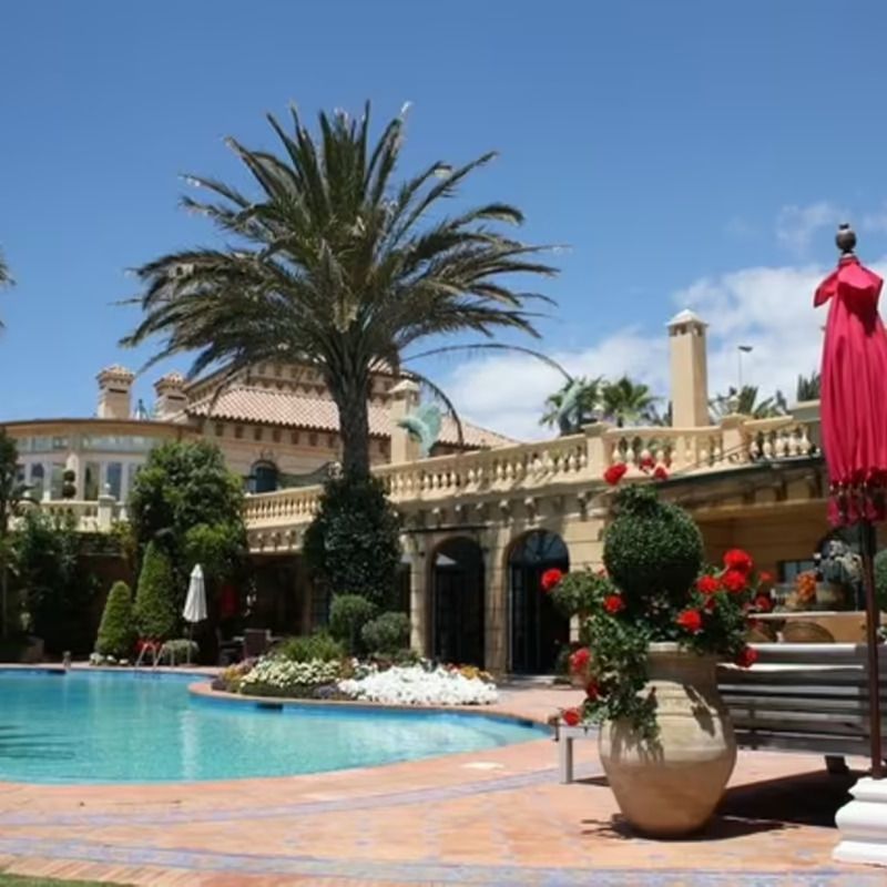 vista panoramica piscina