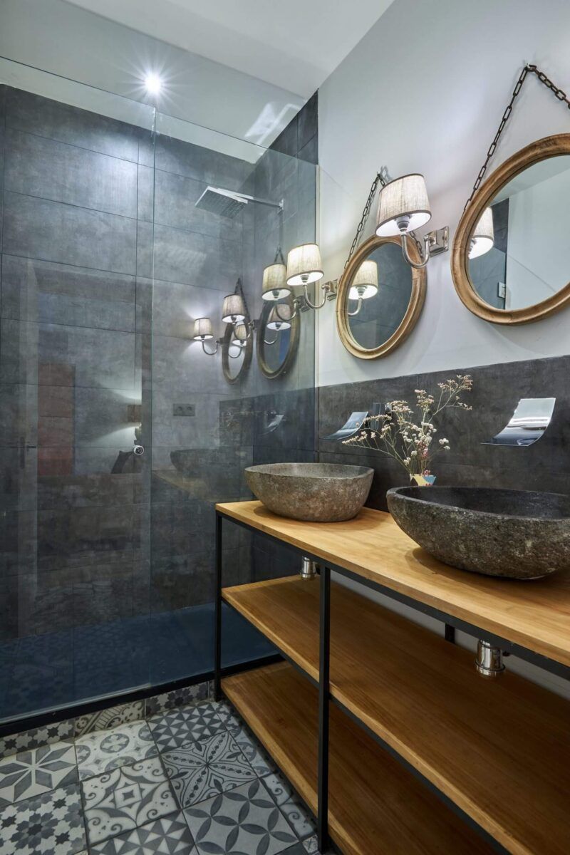 piso en madrid baño