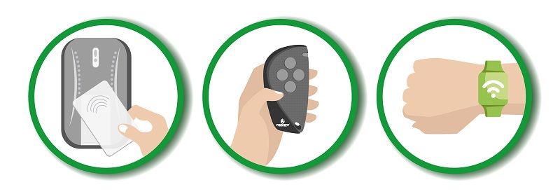 sistemas de accesos sin contacto