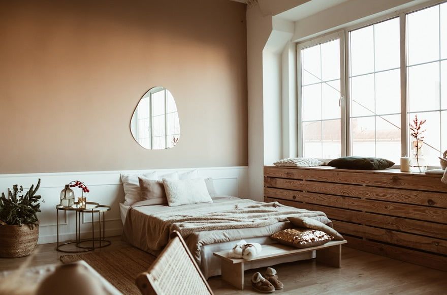 decoración otoño colores naturales