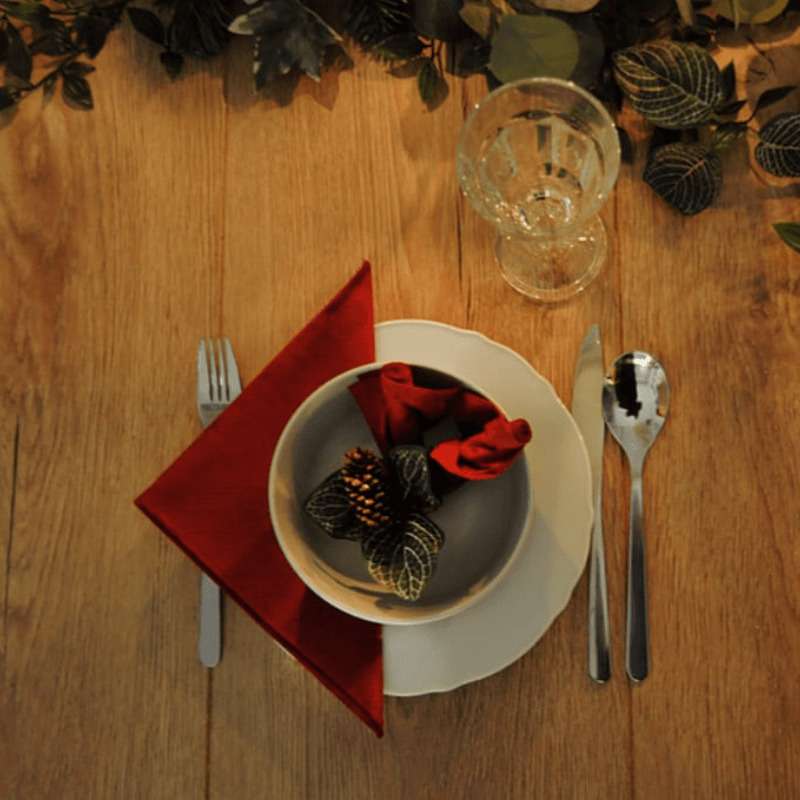 mesa tradicional navideña