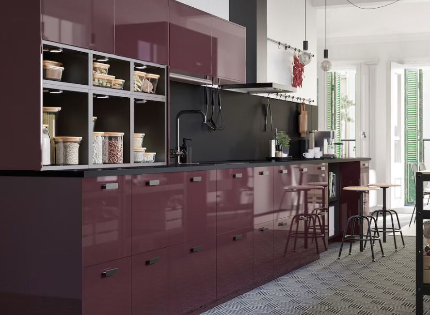 cocina morada