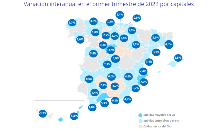 El precio interanual del alquiler sube después de más de un año de bajadas img92