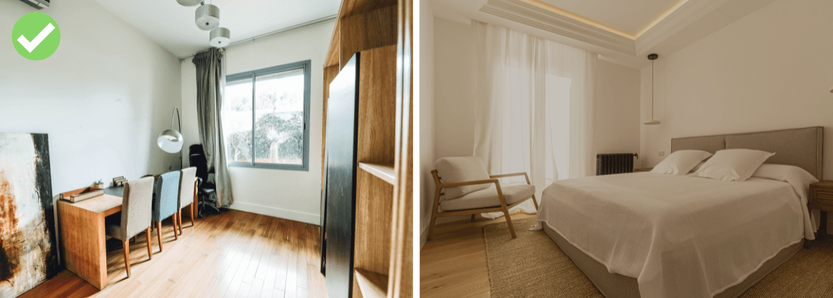 deja entrar la luz sin cortinas