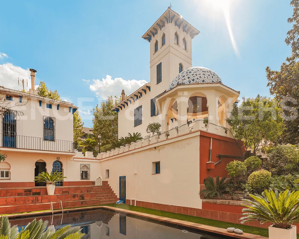Casa sant cugat con piscina