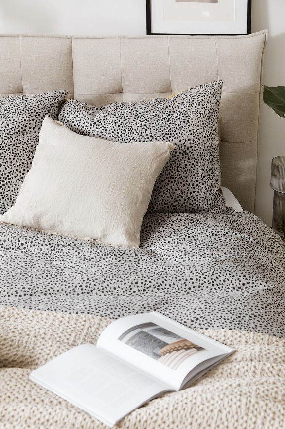 textil de cama con toque rústico