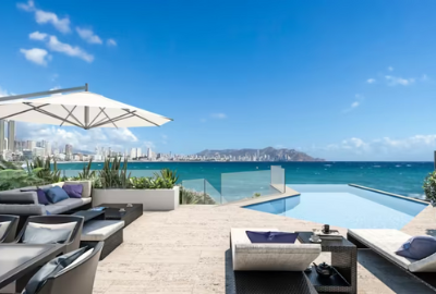 atico con piscina privada