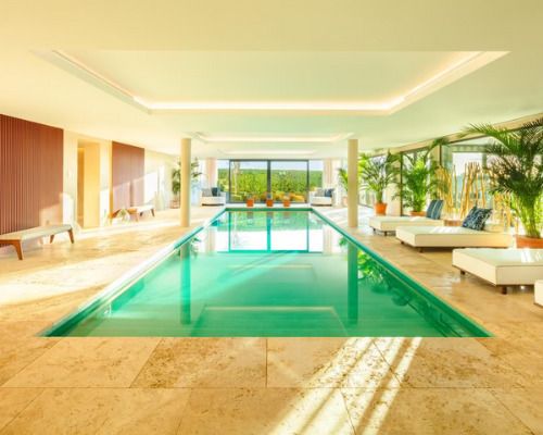piscinas de mansiones