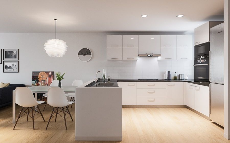 Cuáles son las reformas más comunes que piden las personas que van a comprar una vivienda - Fotocasa Life Reforma cocina abierta salón