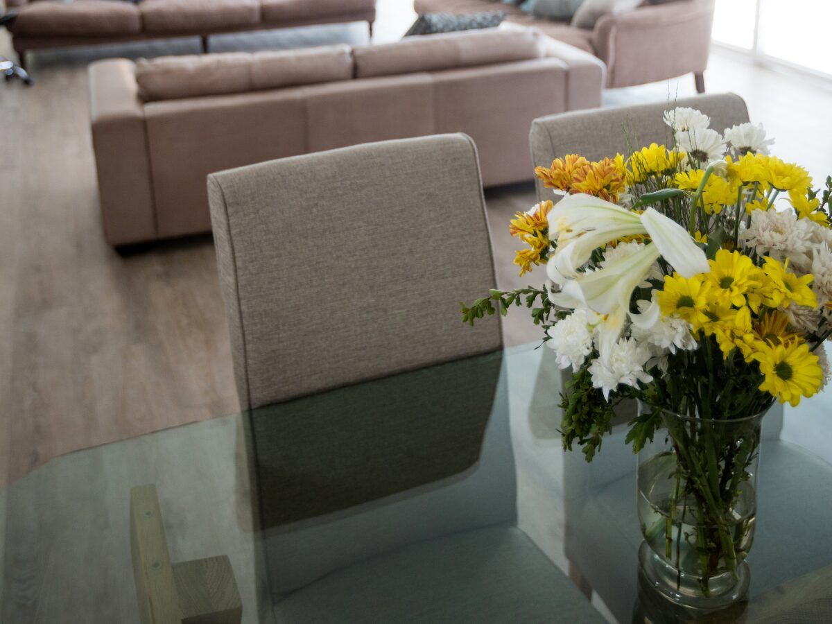 flores frescas visita piso