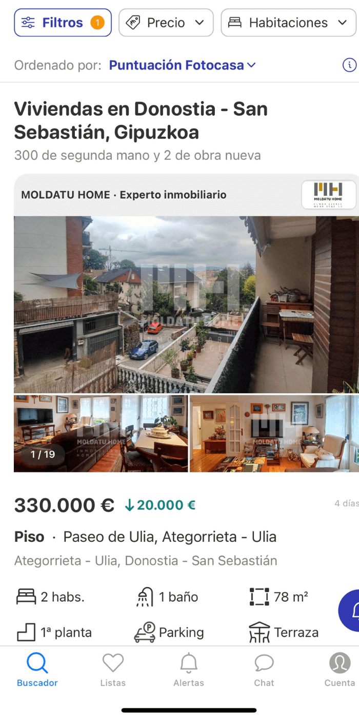 viviendas precio rebajado