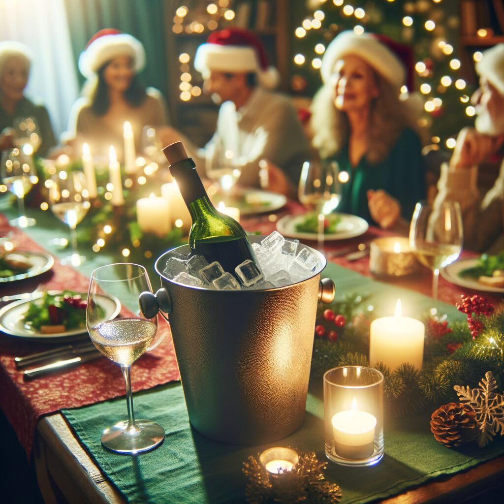cubitera para cena de navidad