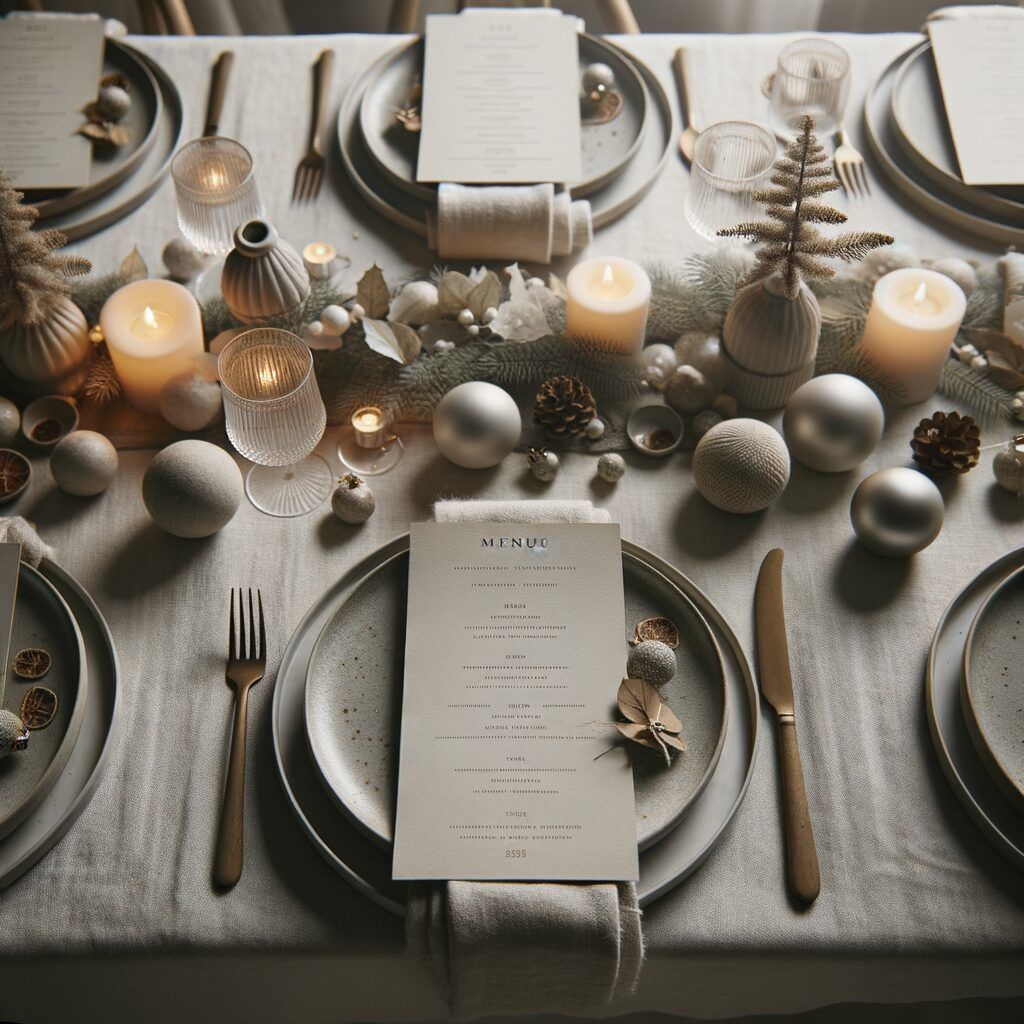 Menú navidad