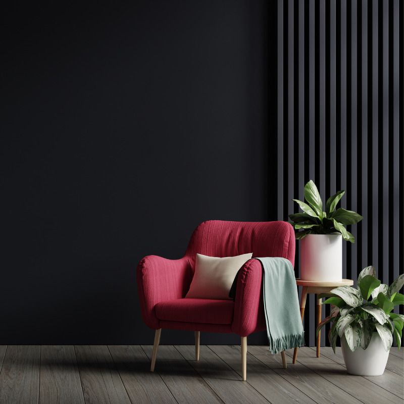 sillón viva magenta decoración 