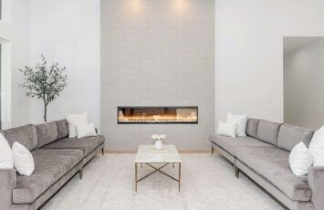 Cómo incluir una chimenea en un piso