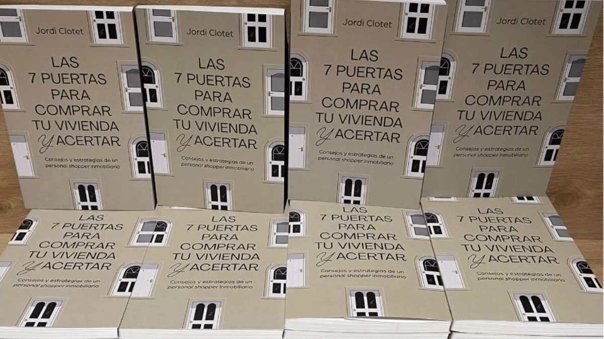 El personal shopper inmobiliario Jordi Clotet donará los beneficios de su nuevo libro al Proyecto Vivienda de Fotocasa