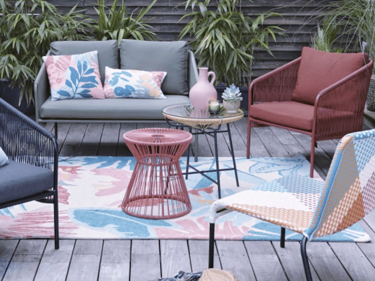 conjunto sillones de exterior para decorar terraza