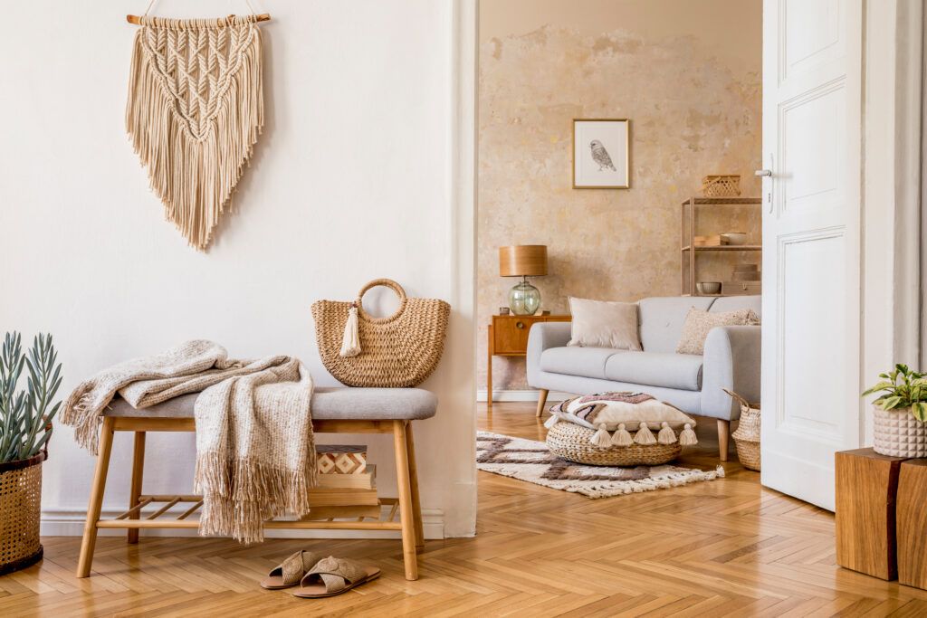 Decoración con elementos de macramé - Getty Images