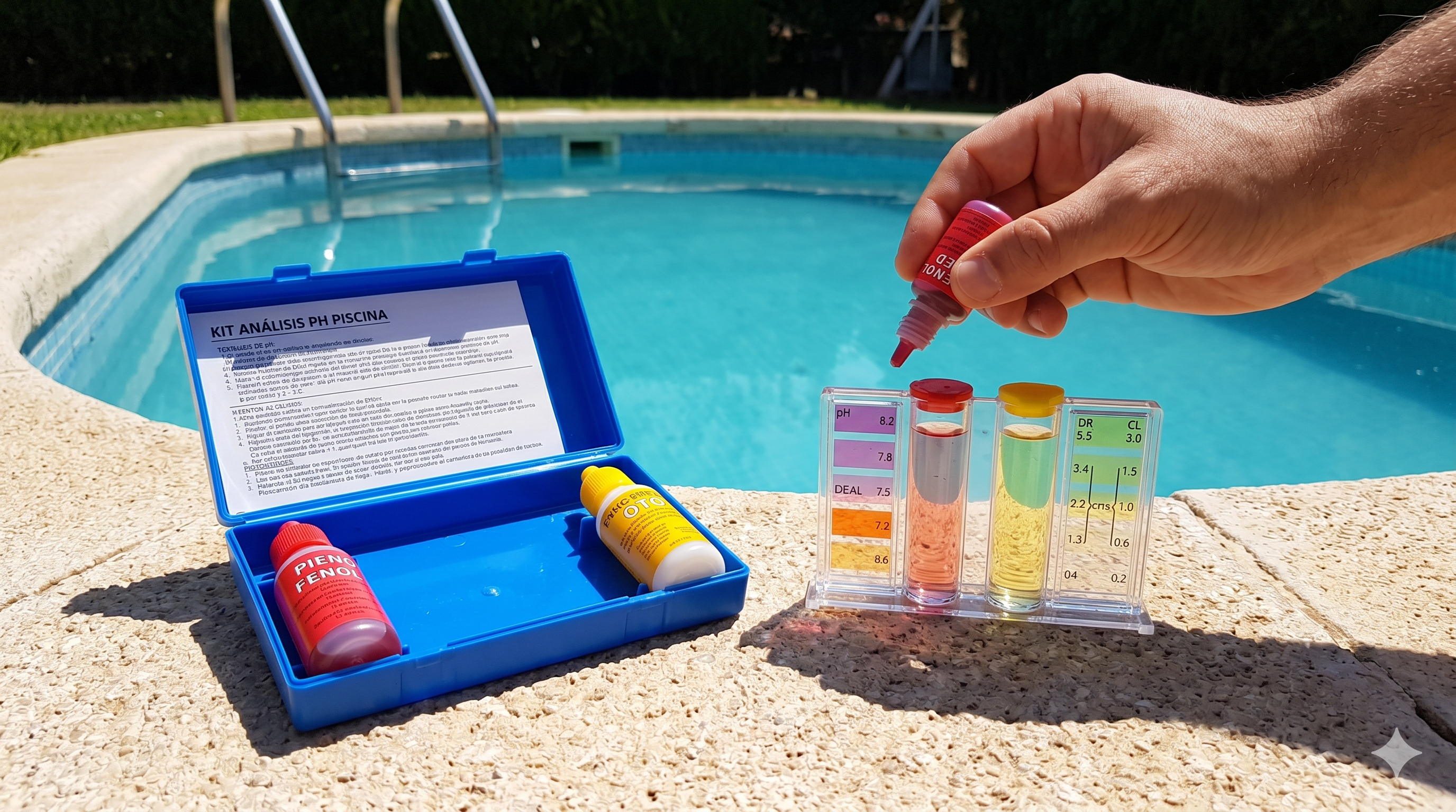 Kit análisis piscina