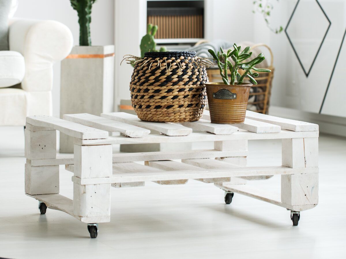 decoraciones diy mesa con palets