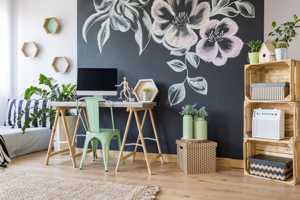 50 ideas de decoración baratas si acabas de mudarte a un nuevo piso - Fotocasa Life Escritorio DIY