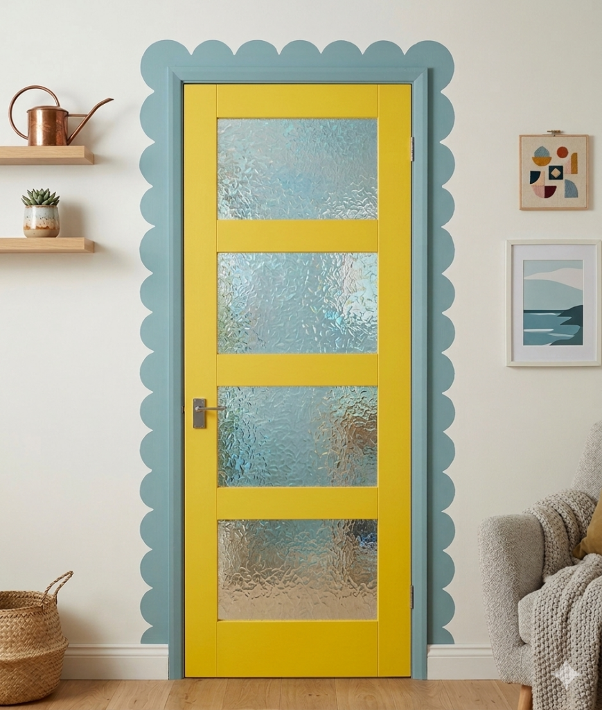 50 ideas de decoración baratas si acabas de mudarte a un nuevo piso - Fotocasa Life DIY - Marco de puerta