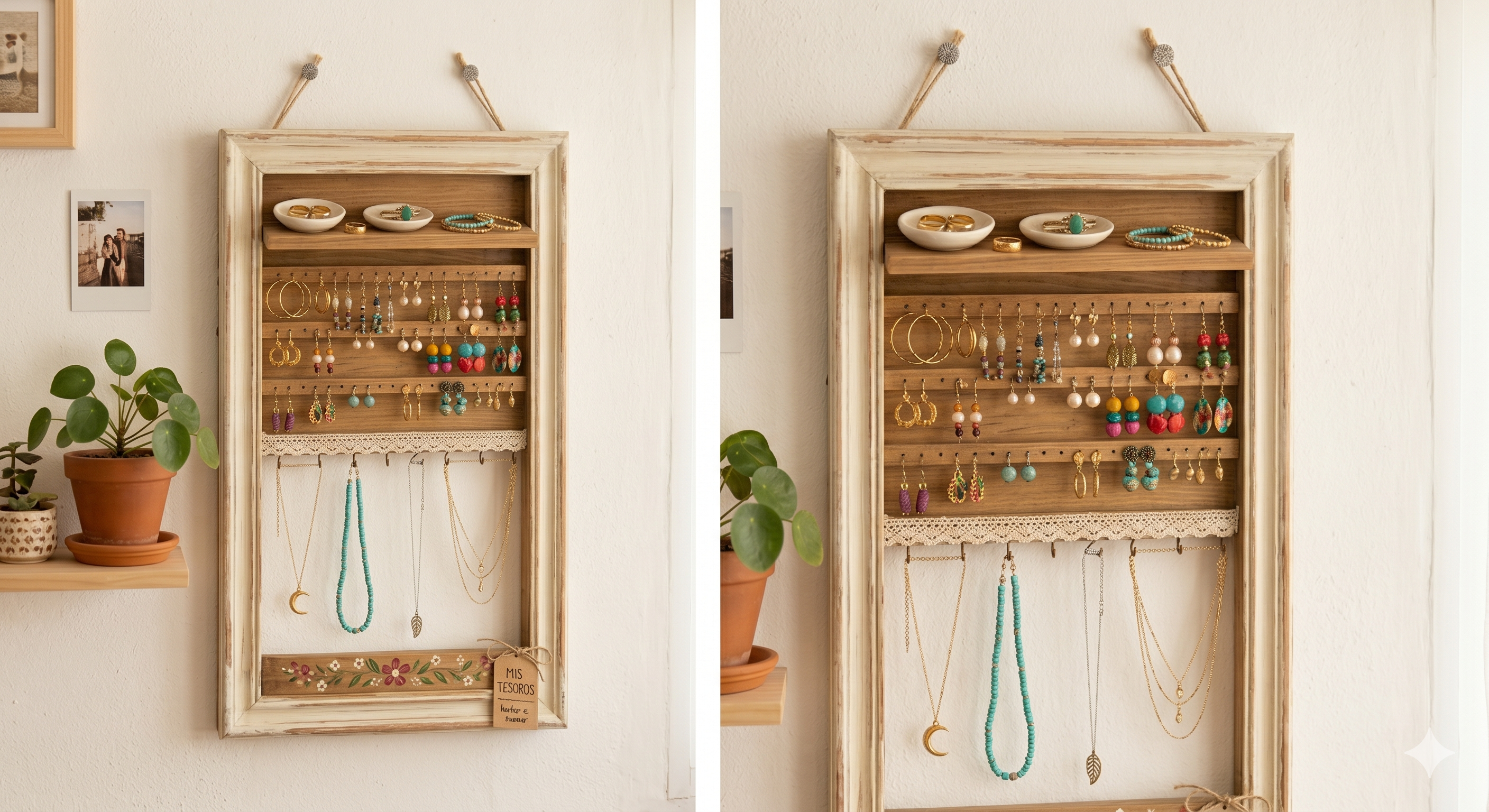 50 ideas de decoración baratas si acabas de mudarte a un nuevo piso - Fotocasa Life organizador de joyas